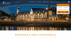 Desktop Screenshot of hotelcostaustralis.com